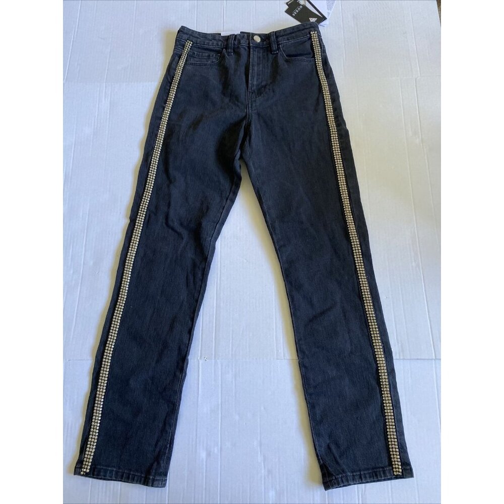 GUESS The It Girl Skinny Straight High Jeans MSRP‎ $148 25 Waist 28 Length